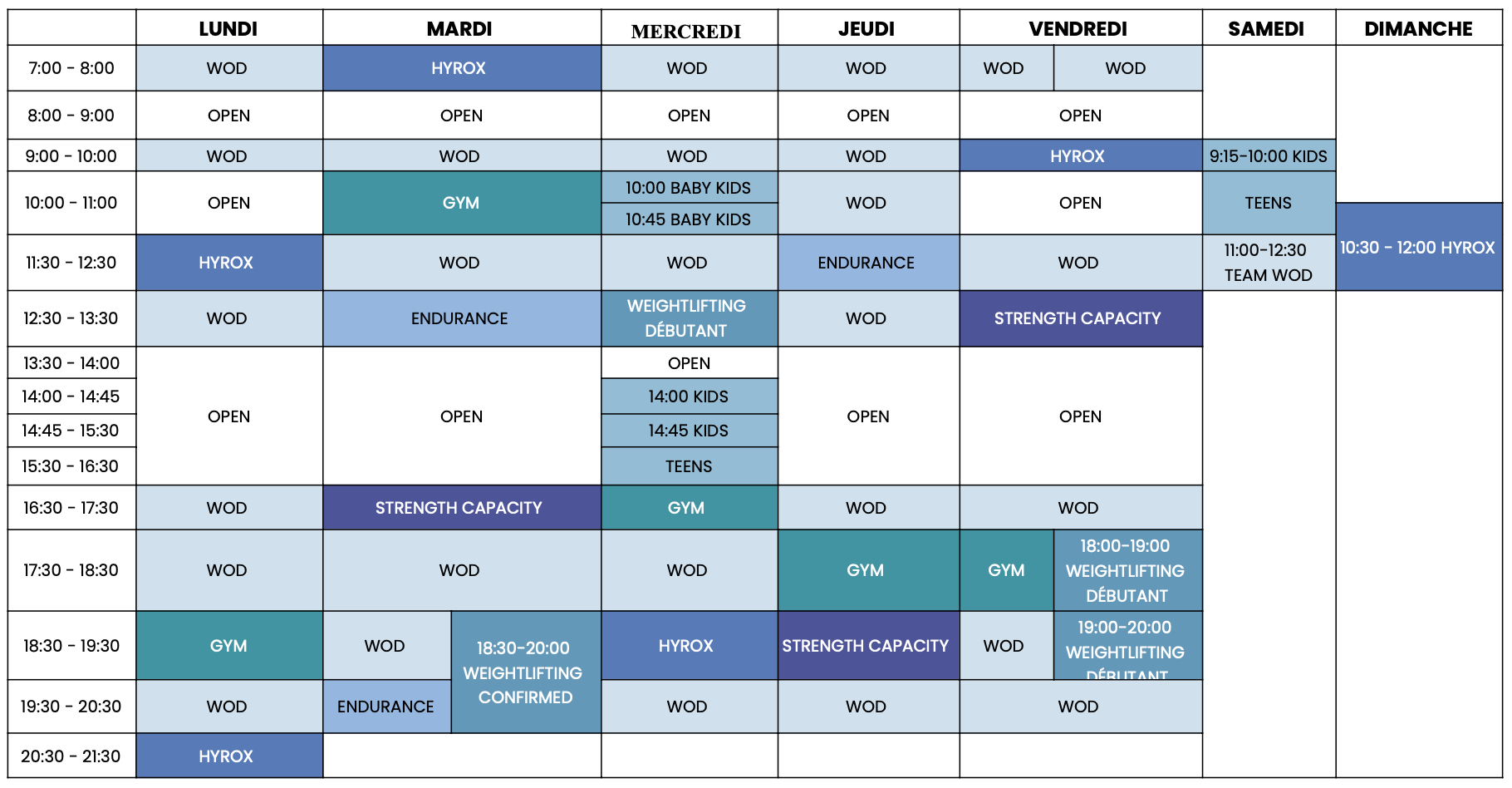 planning avril 2026